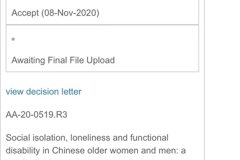 Lizhi's first English paper has been accepted!