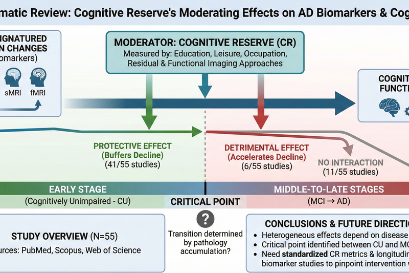 The moderating effect of cognitive reserve on the association between neuroimaging biomarkers and cognition: A systematic review