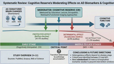 The moderating effect of cognitive reserve on the association between neuroimaging biomarkers and cognition: A systematic review featured image